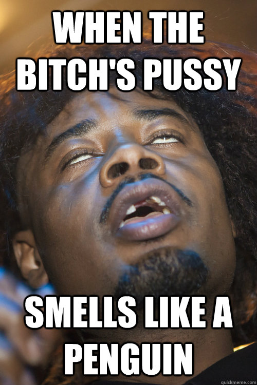 WHEN THE BITCH'S PUSSY SMELLS LIKE A PENGUIN - WHEN THE BITCH'S PUSSY SMELLS LIKE A PENGUIN  Danny Brown