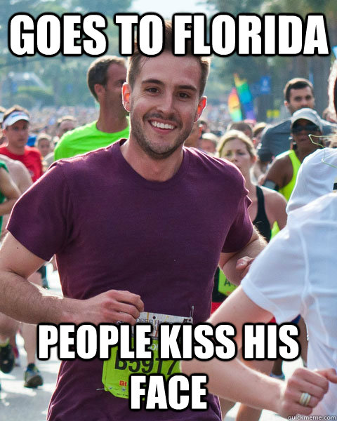 GOES TO FLORIDA PEOPLE KISS HIS FACE  Good Guy RPG