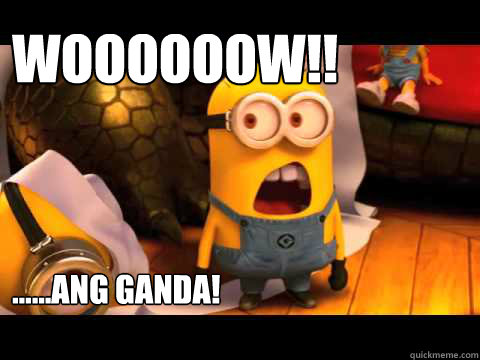 woooooow!! ......ang ganda!  minion
