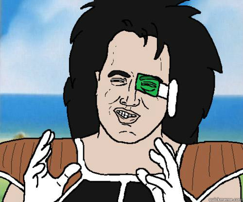  sayians  aliens guy raditz