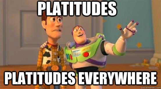 Platitudes Platitudes everywhere  Buzz Glitter