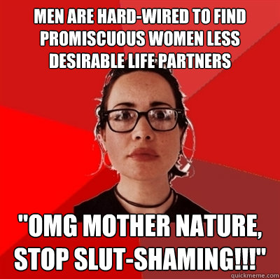 men are hard-wired to find promiscuous women less desirable life partners 