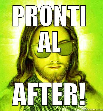 PRONTI AL AFTER! Hipster Jesus