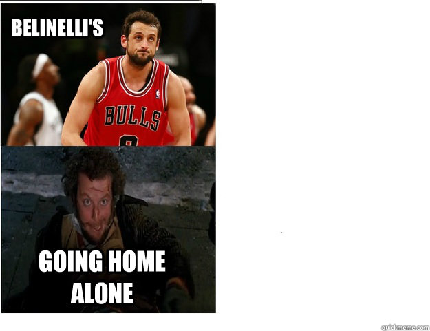 Belinelli's Going home alone - Belinelli's Going home alone  belinelli home alone nba playoffs