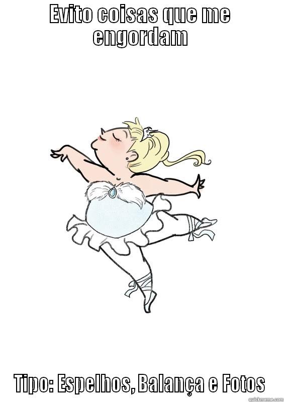 EVITO COISAS QUE ME ENGORDAM TIPO: ESPELHOS, BALANÇA E FOTOS Misc