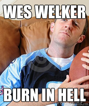 Wes Welker Burn in hell  Fantasy Football Guy
