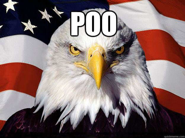 poo   Patriotic Eagle