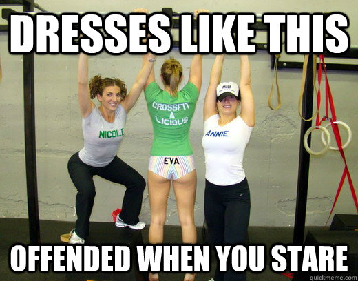 Dresses Like This Offended When You Stare - Dresses Like This Offended When You Stare  crossfit