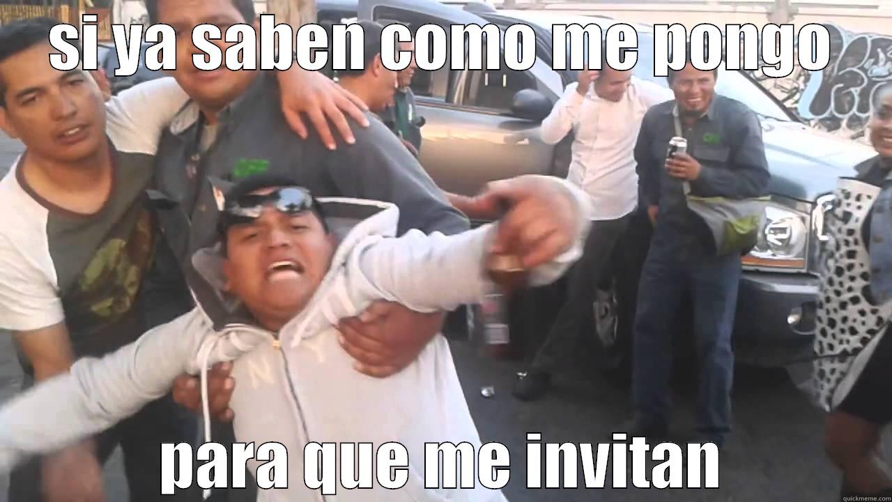 SI YA SABEN COMO ME PONGO PARA QUE ME INVITAN Misc