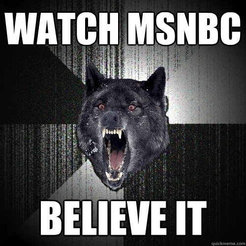 Watch MSNBC Believe it  Insanity Wolf