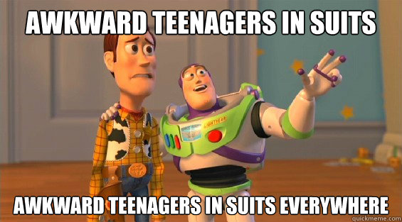 awkward teenagers in suits awkward teenagers in suits everywhere  