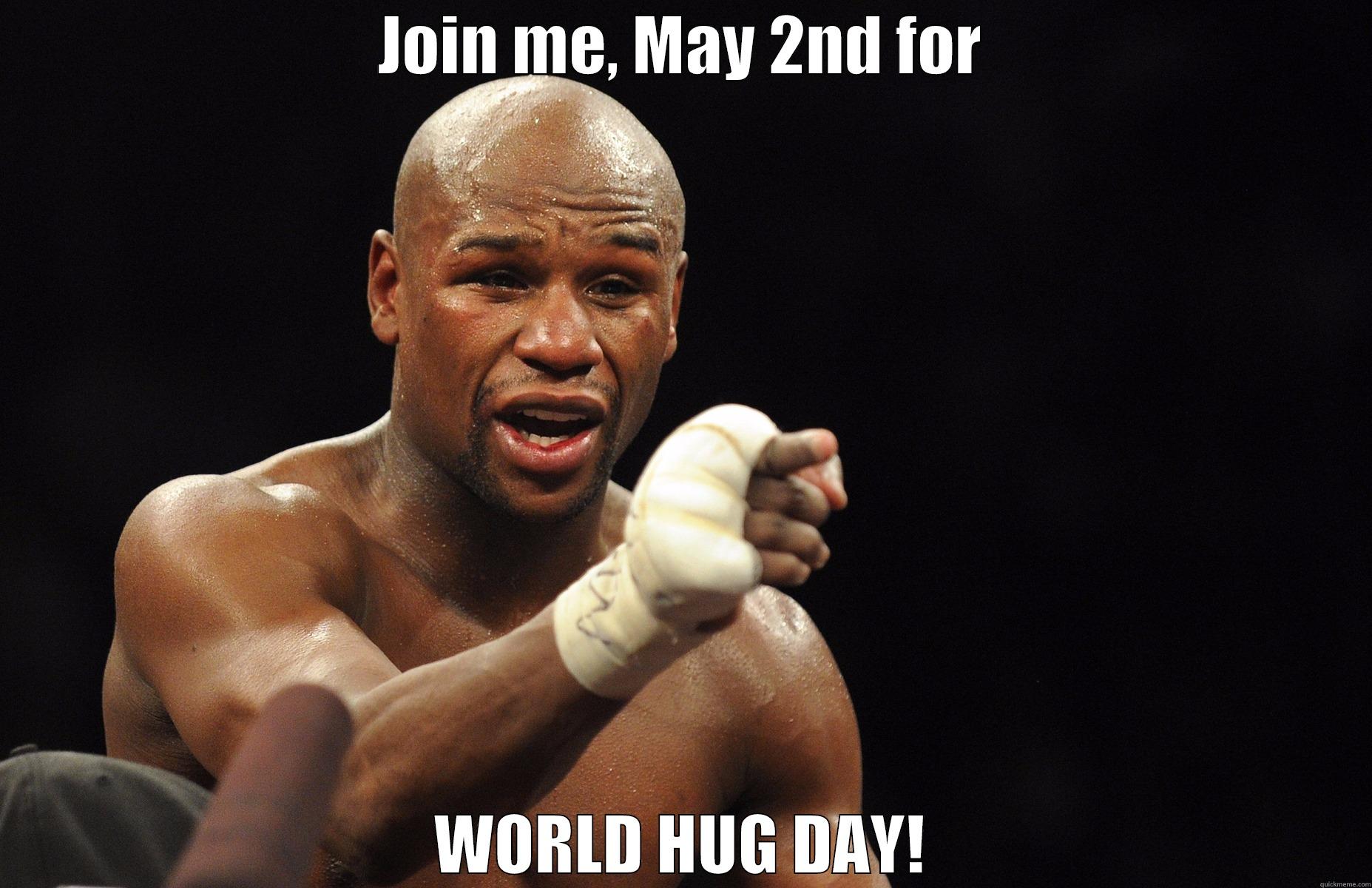funny enough - JOIN ME, MAY 2ND FOR WORLD HUG DAY! Misc