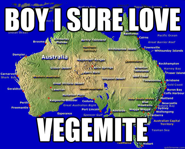 Boy I SUre love Vegemite  Deadly Australia