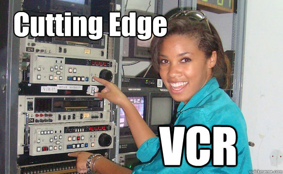 Cutting Edge  VCR - Cutting Edge  VCR  Technology Girl
