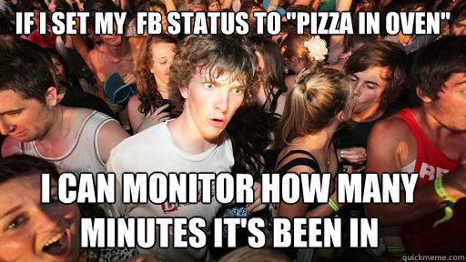 if i set my  fb status to 