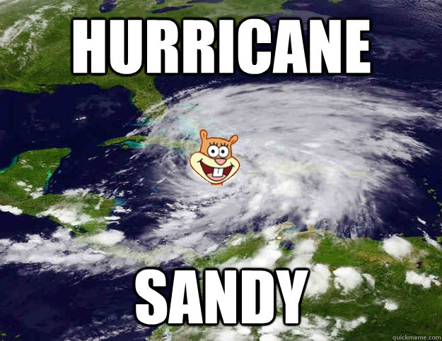 Hurricane SANDY  Hurricane Sandy