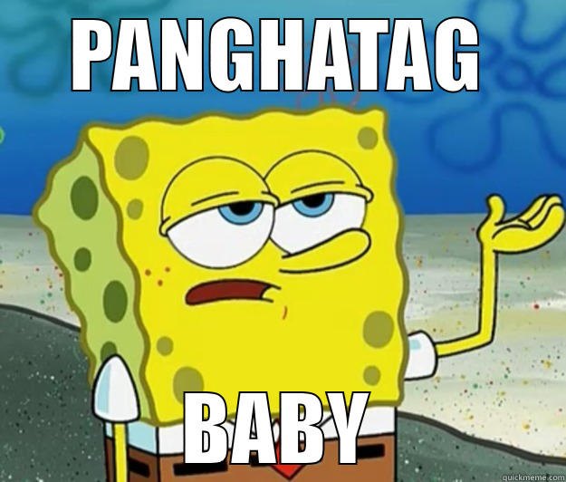 PANGHATAG BABY Tough Spongebob