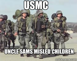 USMC Uncle sams misled children  marine corp