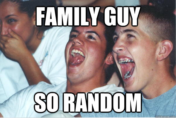 FAMILY GUY SO RANDOM  Immature High Schoolers