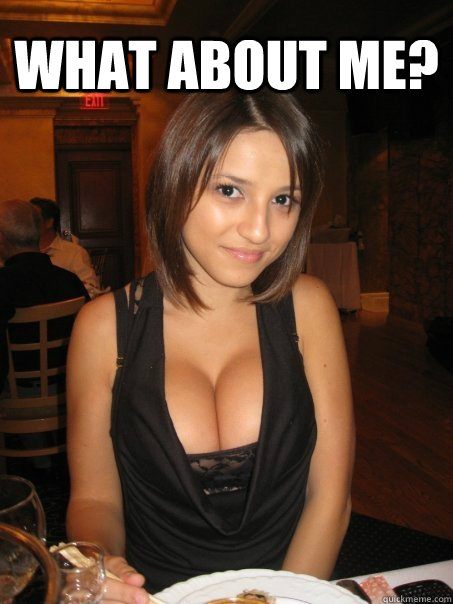 What about me? - What about me?  Eye contact