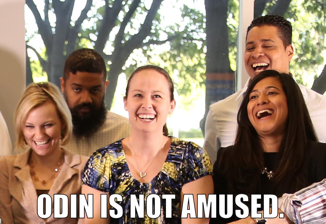  ODIN IS NOT AMUSED. Misc