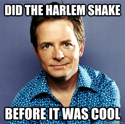 Did the Harlem Shake Before it was cool  Awesome Michael J Fox