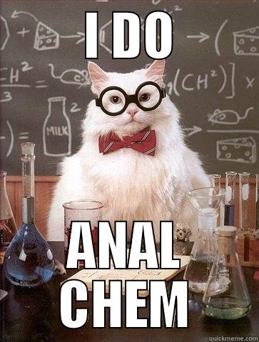         I DO         ANAL CHEM Chemistry Cat