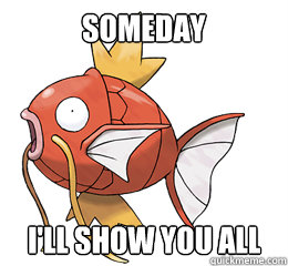 Someday I'll show you all  