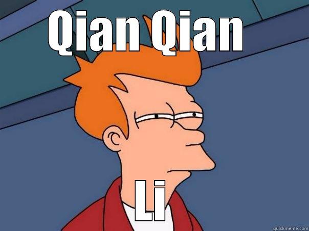 QIAN QIAN  LI Futurama Fry