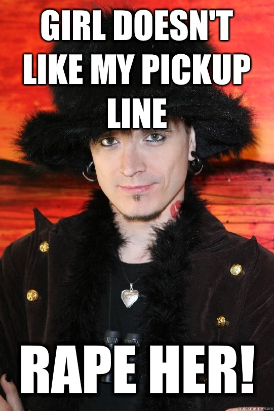 GIRL DOESN'T LIKE MY PICKUP LINE RAPE HER!  Lolgame