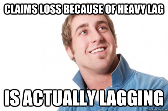Claims loss because of heavy lag is actually lagging - Claims loss because of heavy lag is actually lagging  Misc