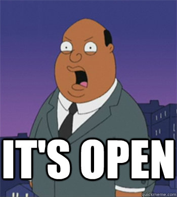 IT'S OPEN - IT'S OPEN  Ollie Williams