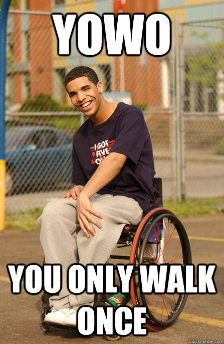 YOWO YOU ONLY WALK ONCE  