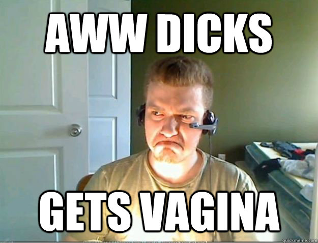 AWW DICKS GETS VAGINA  AngryTestie
