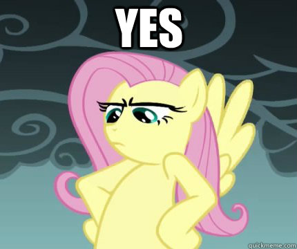 YES      Angry Fluttershy