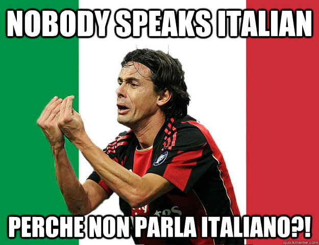 Nobody speaks italian perche non parla italiano?! - Nobody speaks italian perche non parla italiano?!  Italian Tourist