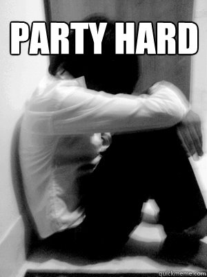 PARTY HARD   Party hard emo kid