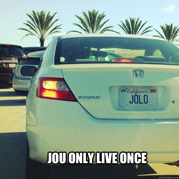 Jou Only Live Once - Jou Only Live Once  Misc