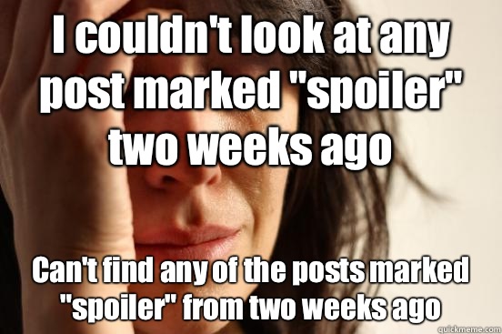 I couldn't look at any post marked 