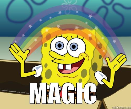 MAGIC Spongebob rainbow