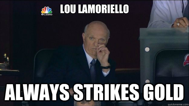 Lou Lamoriello Always Strikes Gold - Lou Lamoriello Always Strikes Gold  Je572012