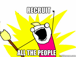 RECRUIT ALL THE PEOPLE  All The Things