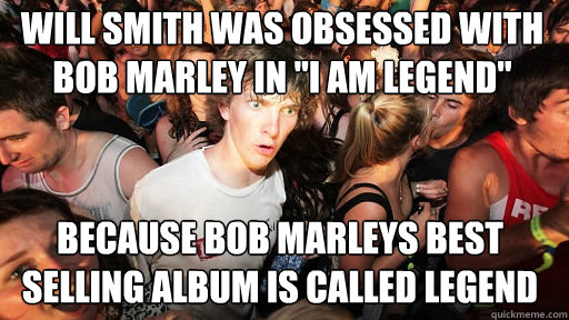 Will Smith was obsessed with Bob marley in 