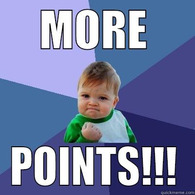 MORE POINTS!!! Success Kid