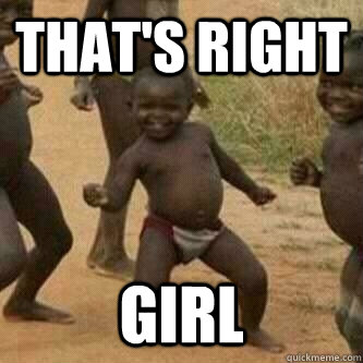 That's right girl  Its friday niggas