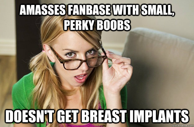 amasses fanbase with small, perky boobs doesn't get breast implants  Good Girl Pornstar