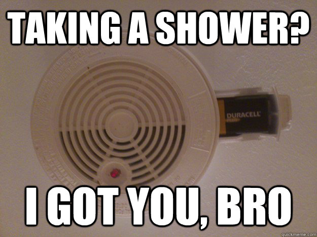 Taking a shower? I got you, bro  