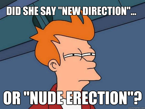 Did she say 