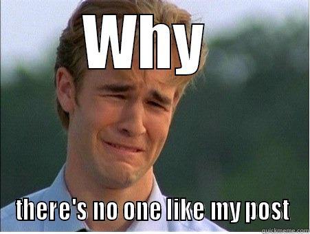 WHY  THERE'S NO ONE LIKE MY POST 1990s Problems