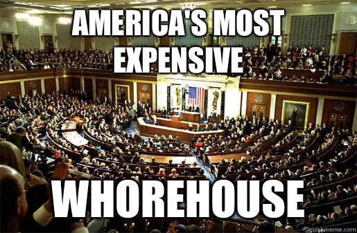 America's most expensive Whorehouse - America's most expensive Whorehouse  Congress